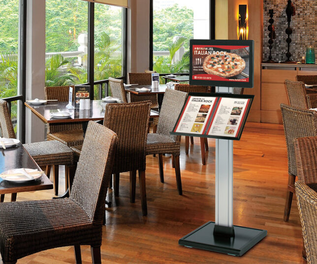 簡易型デジタルサイネージ